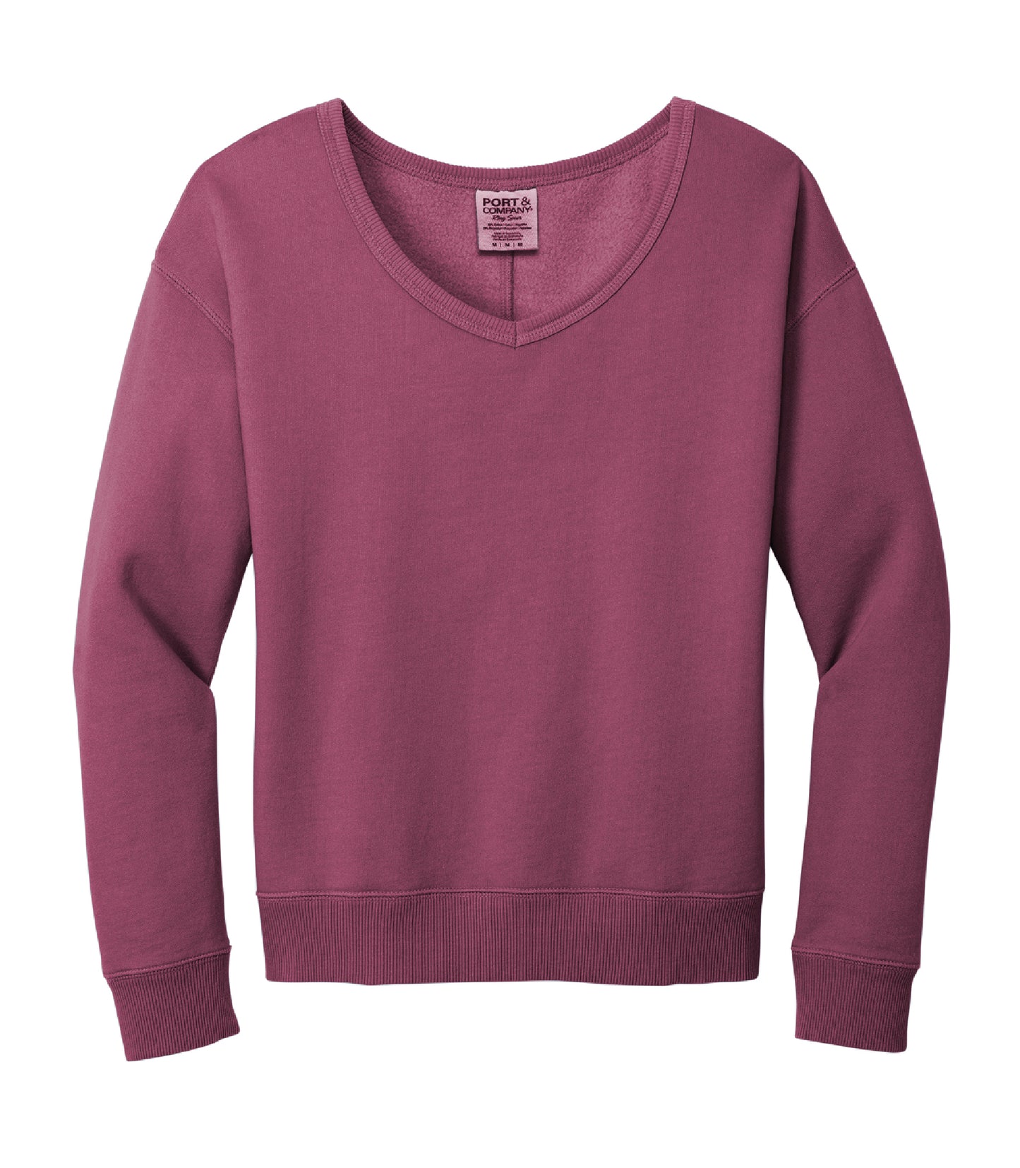 Beach Washed V-Neck Sweatshirt