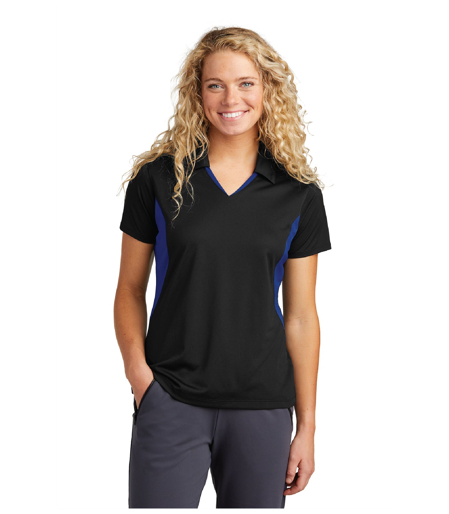Color Block Polo - Women's