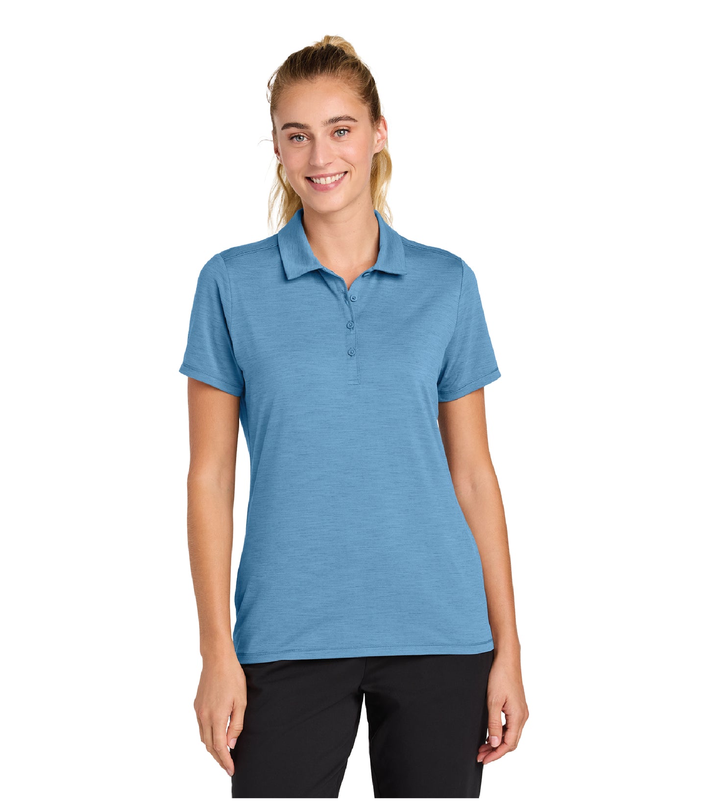 Heathered Polo